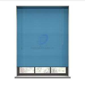 پرده کرکره فلزی (آلومینیومی) آبی Nv007 17 venetian blinds nami 25