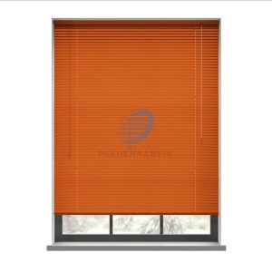 پرده کرکره فلزی (آلومینیومی) نارنجی Nv010 20 venetian blinds nami 51
