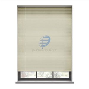 پرده کرکره فلزی (آلومینیومی) کرم Nv004 14 venetian blinds nami 7