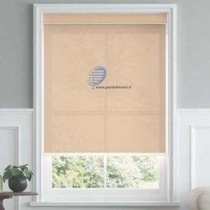 پرده شید سان اسکرین قهوه ای 5درصد 16 sunscreen blinds 10