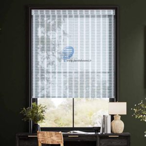 پرده شید سان اسکرین طرح دار کد Np003 در دو رنگ 17 sunscreen blinds 33