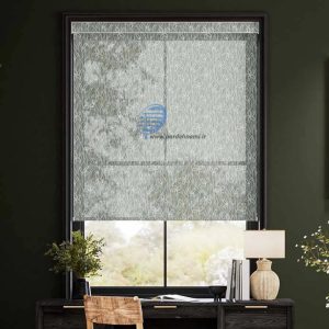 پرده شید سان اسکرین طرح دار کد Np004 در دو رنگ 14 sunscreen blinds 34